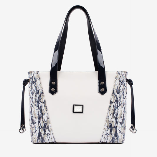 Cavalinho Acqua Marine Tote Bag for Women SKU 16120578.22.99. #color_navy / white