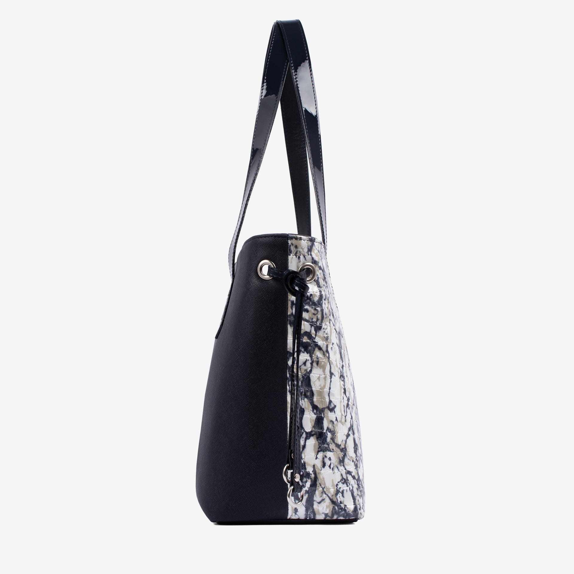 Cavalinho Acqua Marine Tote Bag for Women SKU 16120578.22.99. #color_navy / white