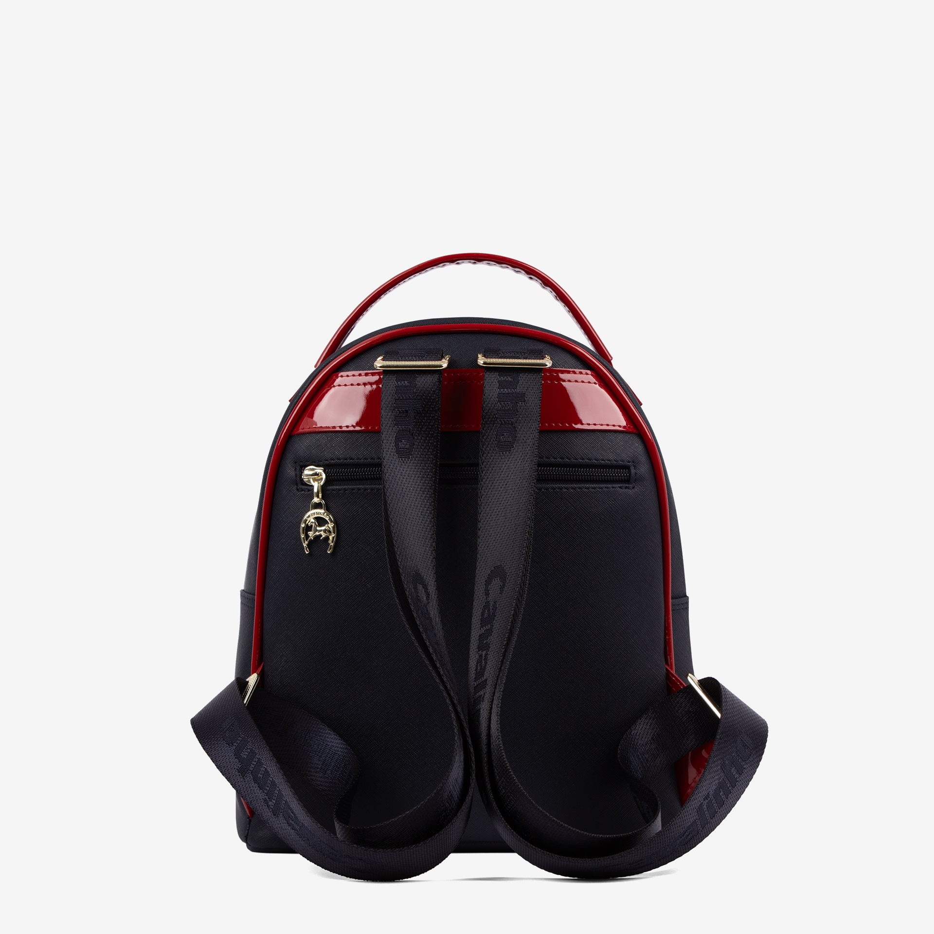Cavalinho Outlet Twist Backpack Purse for Women SKU 16130207.22 #color_navy / white / red