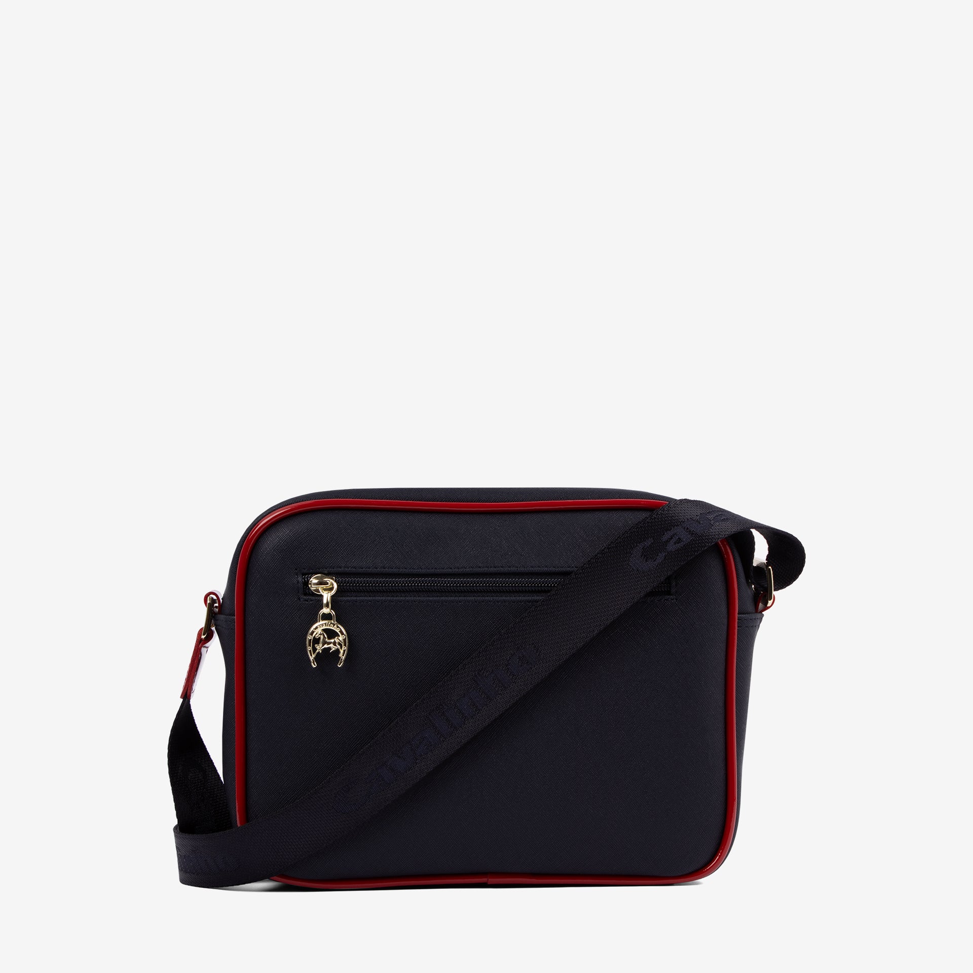 Cavalinho Outlet Twist Crossbody Bag for Women SKU 16130324.22 #color_navy / white / red