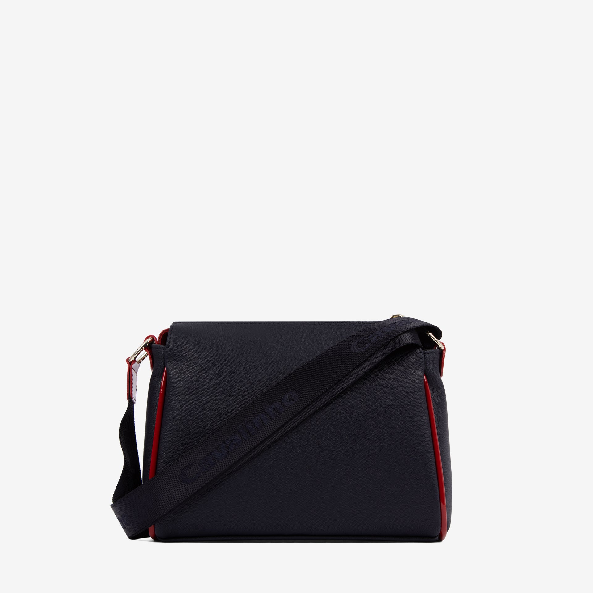 Cavalinho Outlet Twist Crossbody Bag for Women SKU 16130344.22 #color_navy / white / red