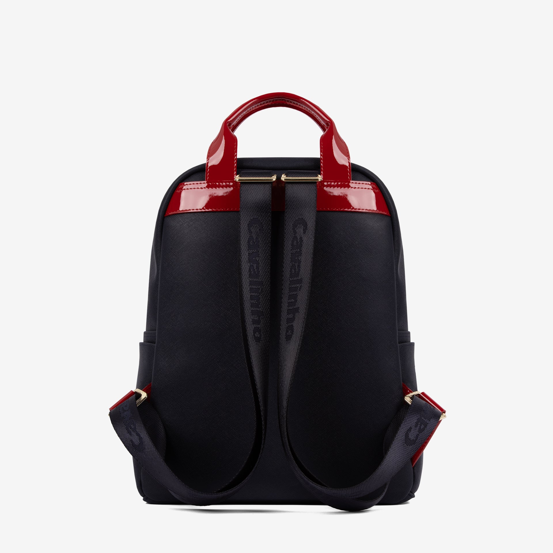 Cavalinho Outlet Twist Large Backpack Purse SKU 16130395.22 #color_navy / white / red
