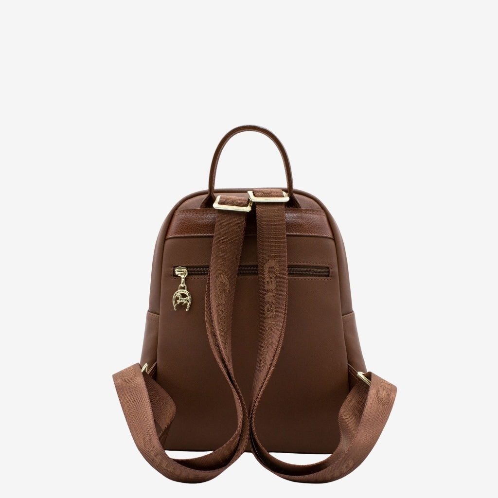Cavalinho Outlet Bags - Ciao Bella Backpack Purse SKU 18060249.34 #color_saddlebrown multi-color