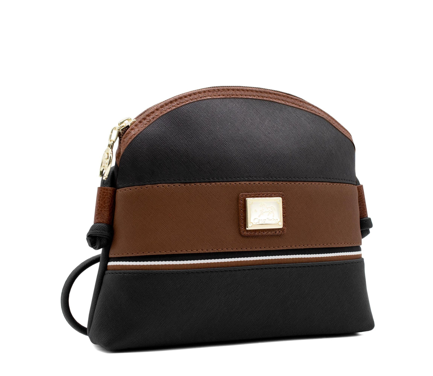 Cavalinho Unique Crossbody Bag SKU 18260005.32 #color_Black & Honey