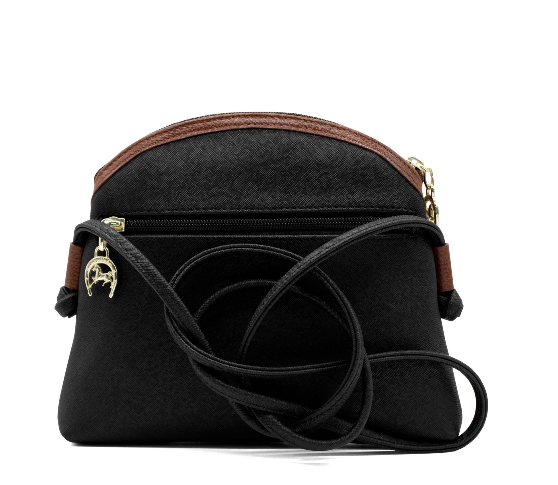 Cavalinho Unique Crossbody Bag SKU 18260005.32 #color_Black & Honey