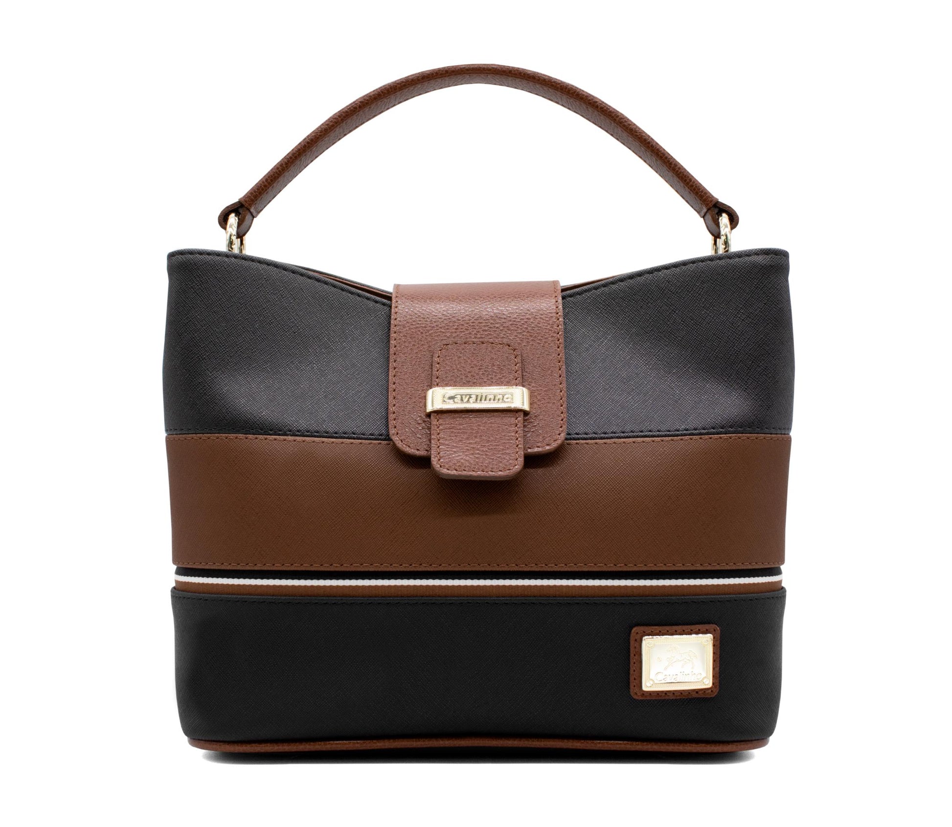 Cavalinho Unique Handbag SKU 18260157.32 #color_Black & Honey
