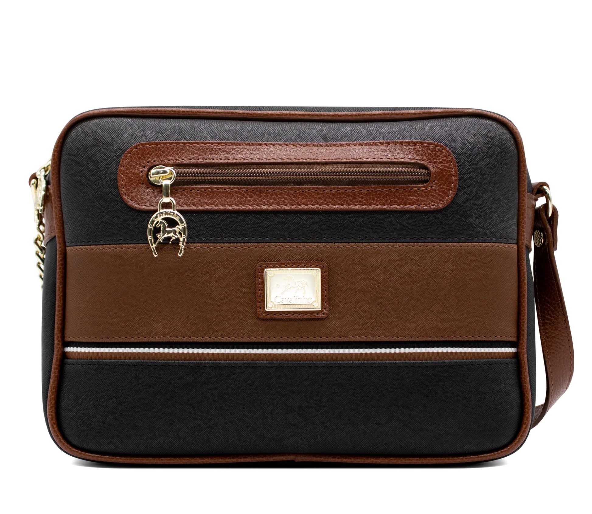 Cavalinho Unique Crossbody Bag SKU 18260251.32 #color_Black & Honey