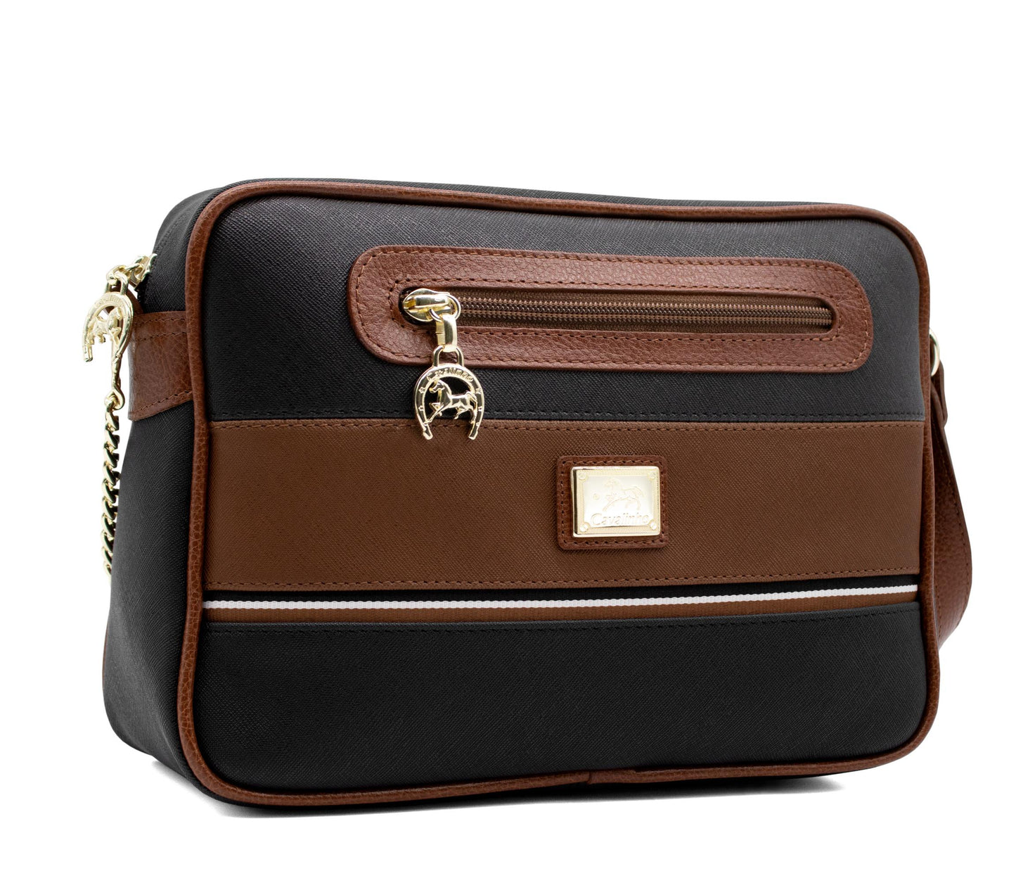 Cavalinho Unique Crossbody Bag SKU 18260251.32 #color_Black & Honey