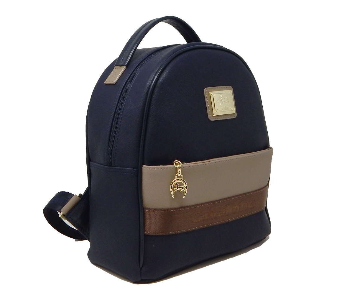 Cavalinho Cavalinho Club Backpack SKU 18370207.22 #color_DarkNavy / Tan