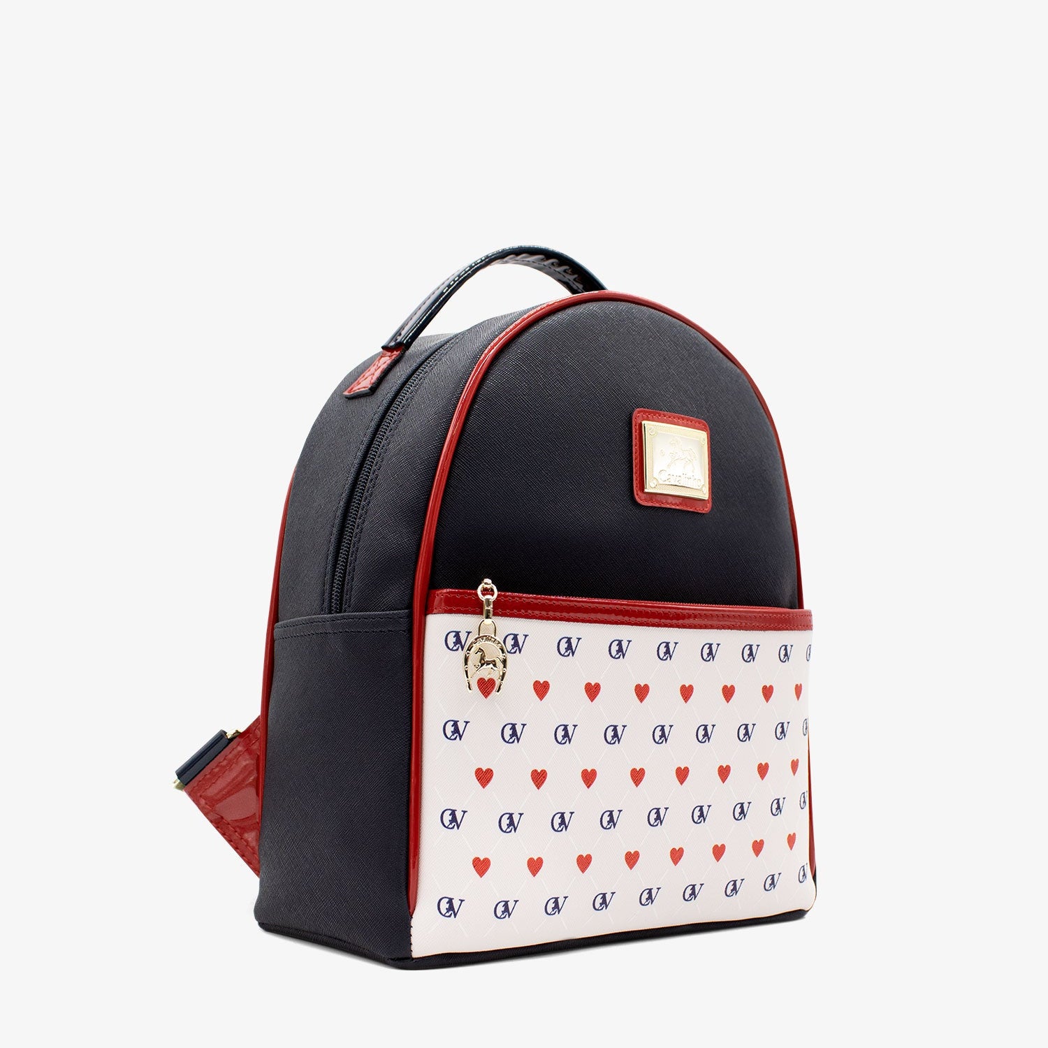 Cavalinho Love Yourself Backpack SKU 18440207.22 #color_Navy / 
 White / Red