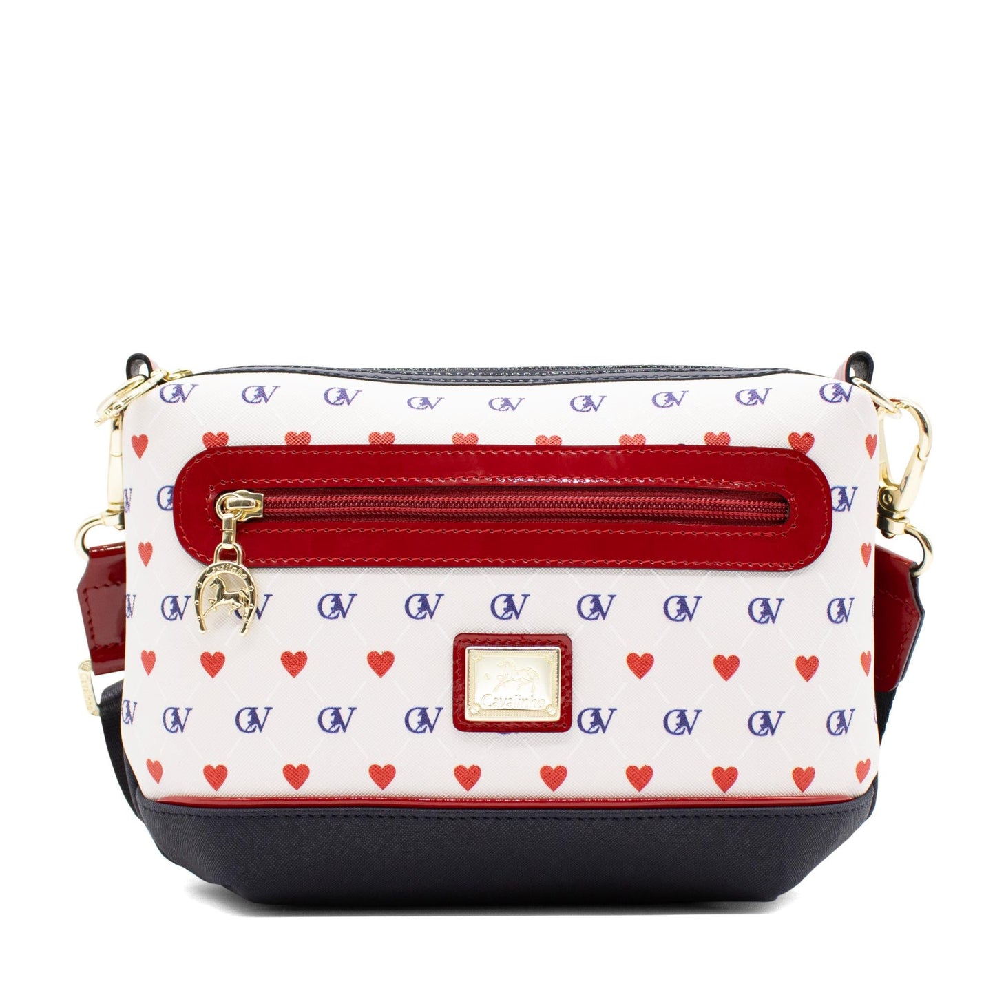 Cavalinho Love Yourself Crossbody Bag SKU 18440401.22 #color_Navy / White / Red