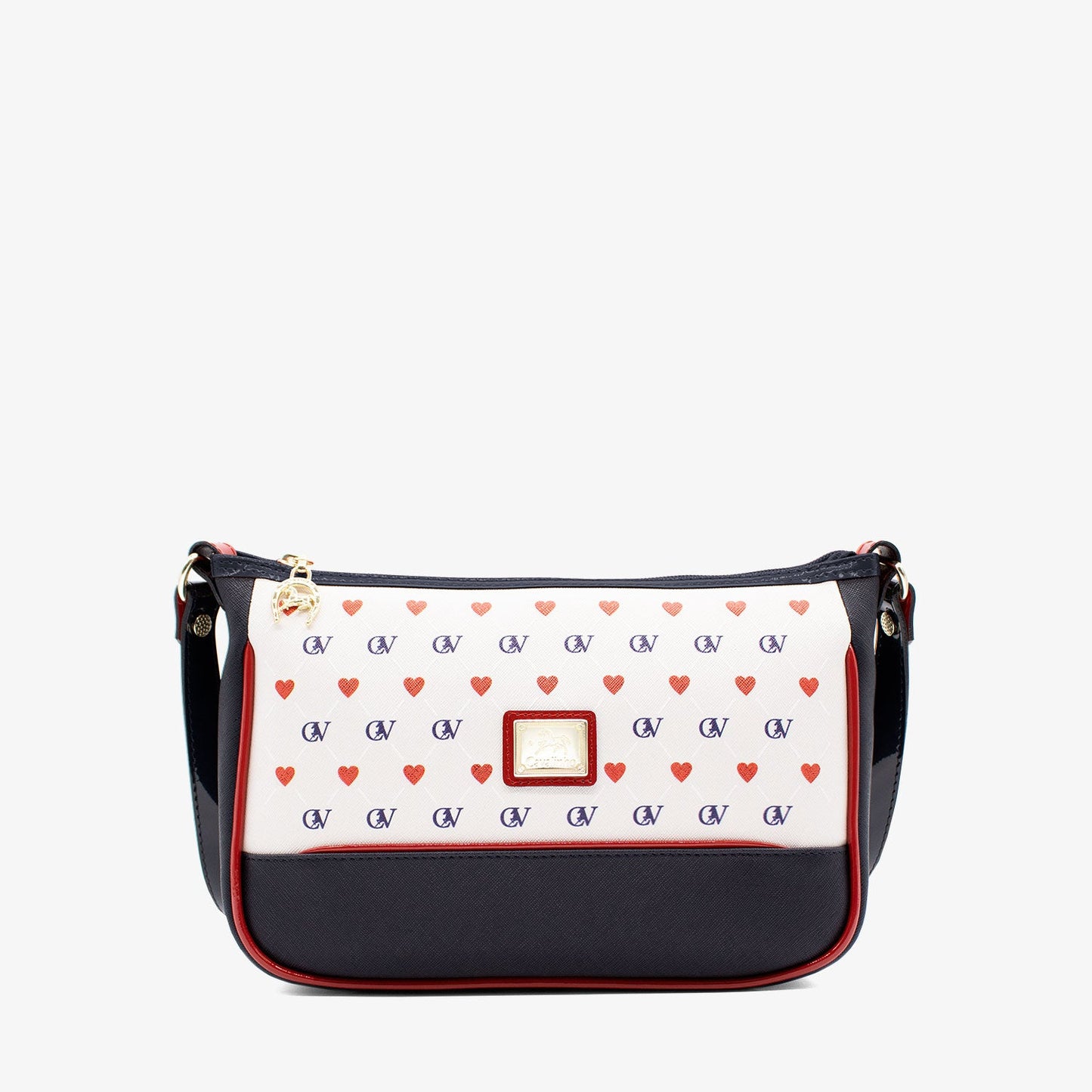 Cavalinho Love Yourself Crossbody Bag SKU 18440473.22 #color_Navy / White / Red 