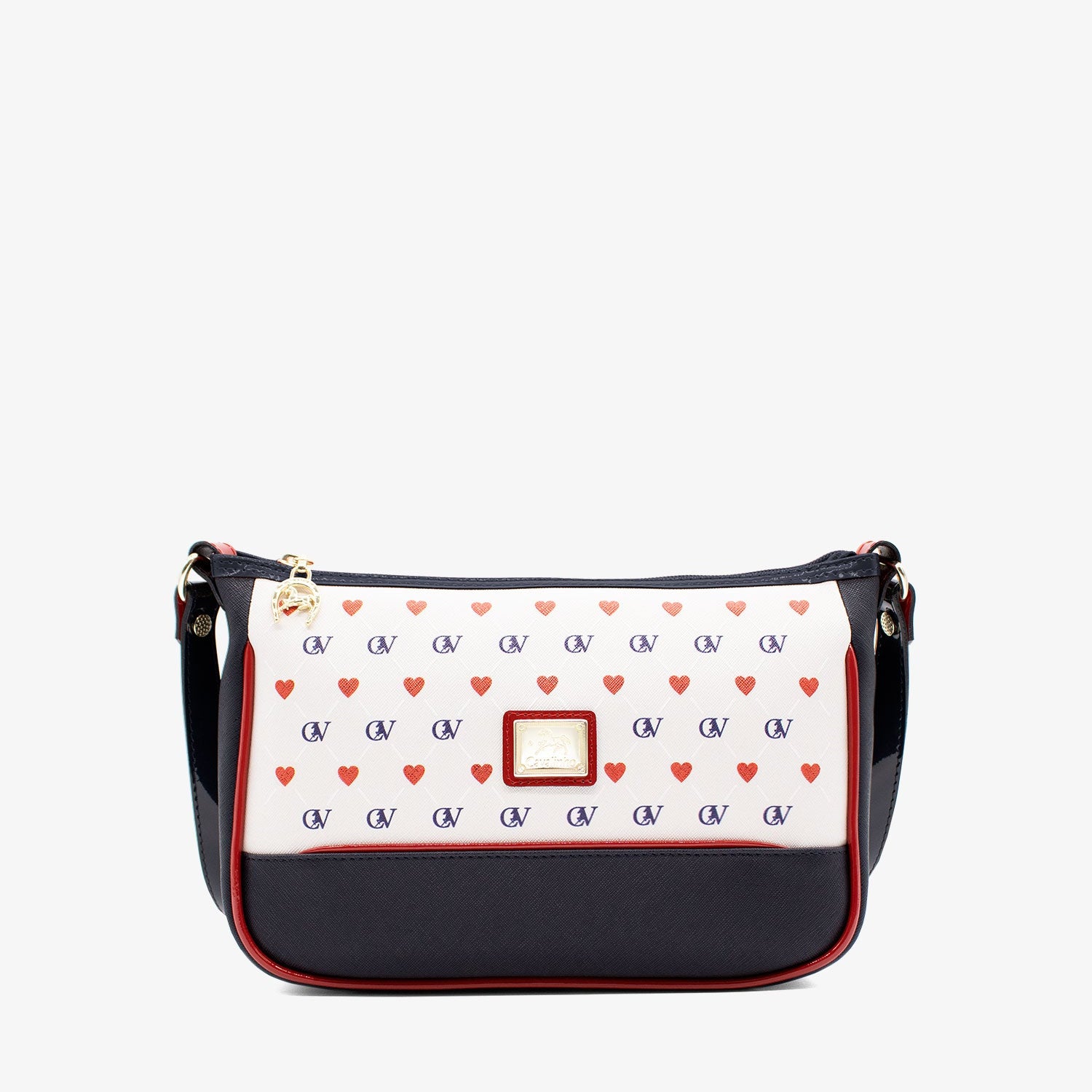 Cavalinho Love Yourself Crossbody Bag SKU 18440473.22 #color_Navy / White / Red 