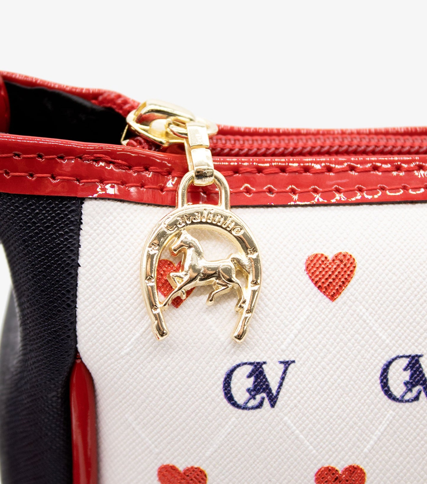 Cavalinho Love Yourself Crossbody Bag SKU 18440473.22 #color_Navy / White / Red 