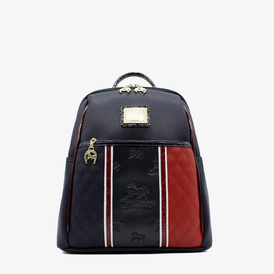 Cavalinho Outlet Bags - Prestige Backpack Purse SKU 18450249.22 #color_navy / white / red