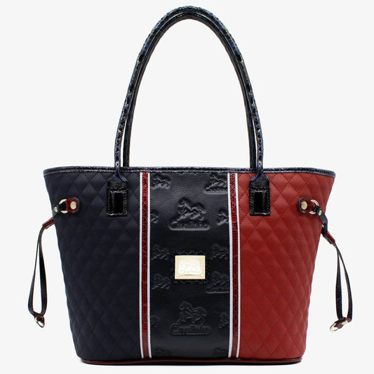 Cavalinho Outlet Bags - Prestige Tote Bag for Women SKU 18450520.22 #color_navy / white / red