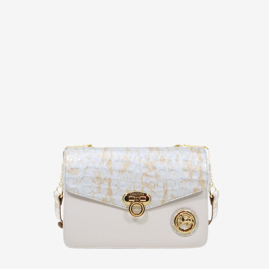 Cavalinho Outlet Mystic Shoulder Bag for Women SKU 18460260.31.99. #color_beige / white