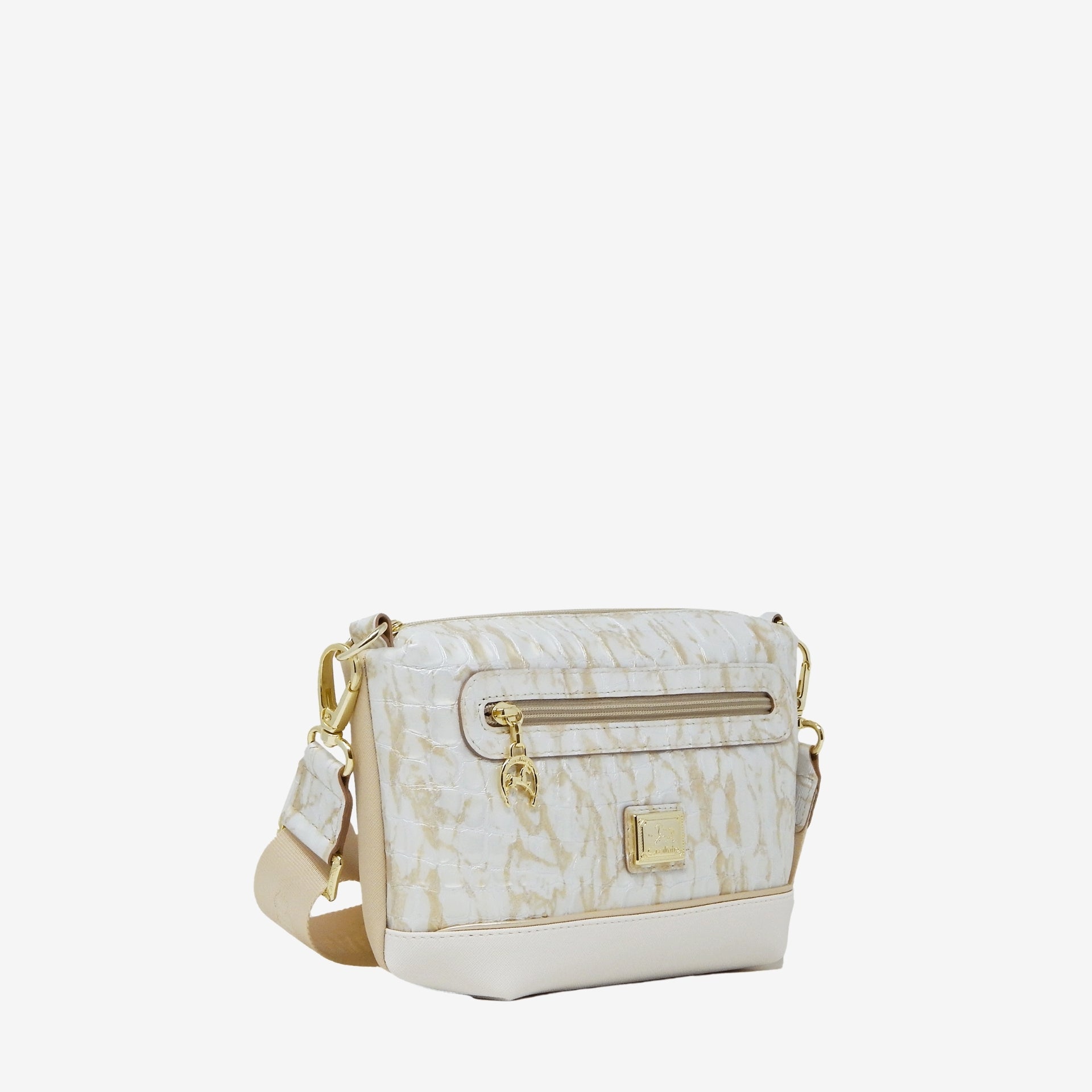 Cavalinho Outlet Mystic Crossbody Bag for Women SKU 18460401.31.99. #color_beige / white