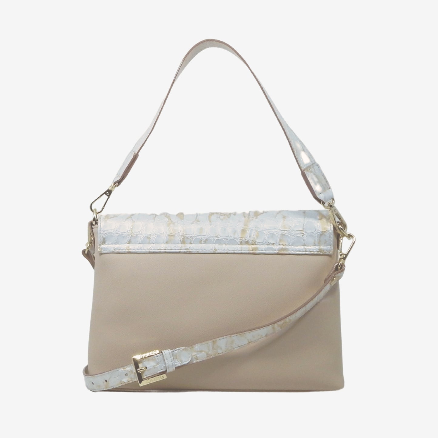 Cavalinho Outlet Mystic 3 in 1: Clutch, Handbag or Crossbody Bag for Women SKU 18460509.31.99. #color_beige / white