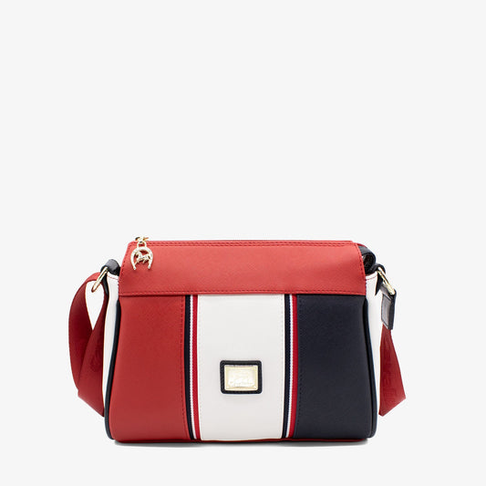 Cavalinho Outlet Nautical Crossbody Bag for Women SKU 18590344.23 #color_Navy / White / Red