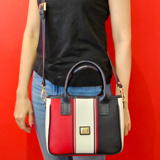 Cavalinho Outlet Nautical Handbag for Women SKU 18590507.23 #color_Navy / White / Red