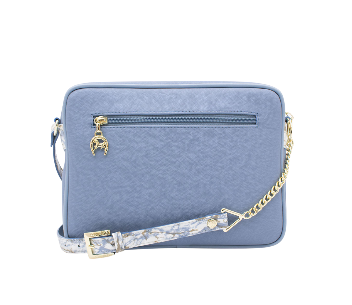 Cavalinho Acqua Bella Crossbody Bag SKU 18600251.10 #color_Blue / White