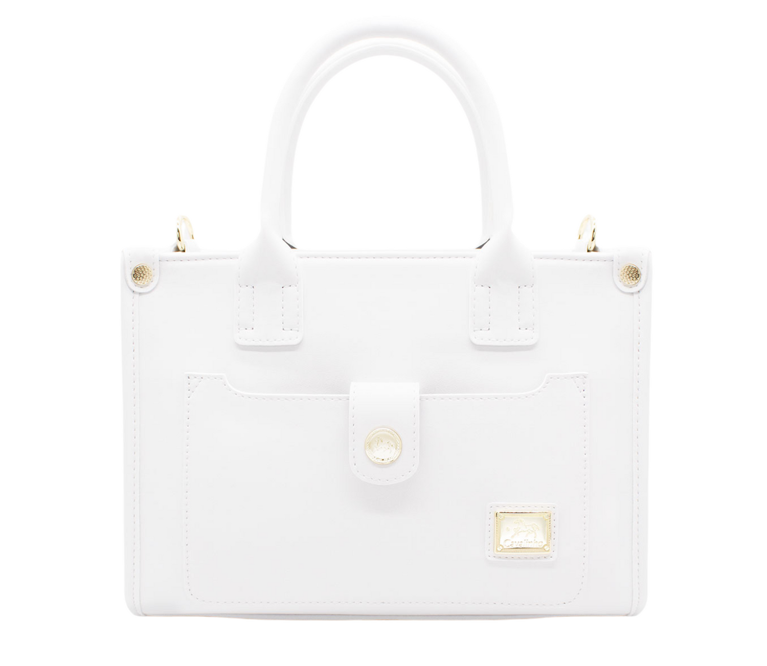 Cavalinho Audace Leather Handbag SKU 18670524.06 #color_white