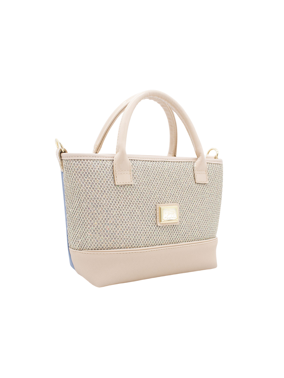 Cavalinho Radiance Mini Handbag SKU 18680243.10 #color_Beige / Light Blue