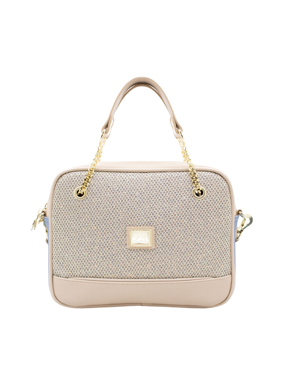 Cavalinho Radiance Handbag SKU 18680512.10 #color_beige / light blue