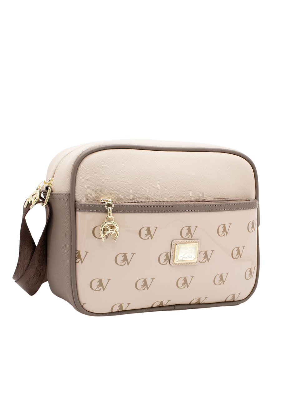 Cavalinho Signature Crossbody Bag SKU 18740324.31 #color_sand / beige