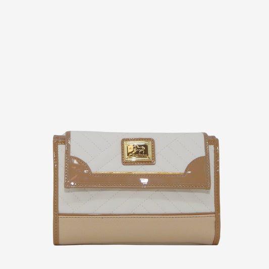 Cavalinho Outlet Wallets - Ciao Bella Trifold Wallet for Women SKU 28060204.31 #color_beige / white