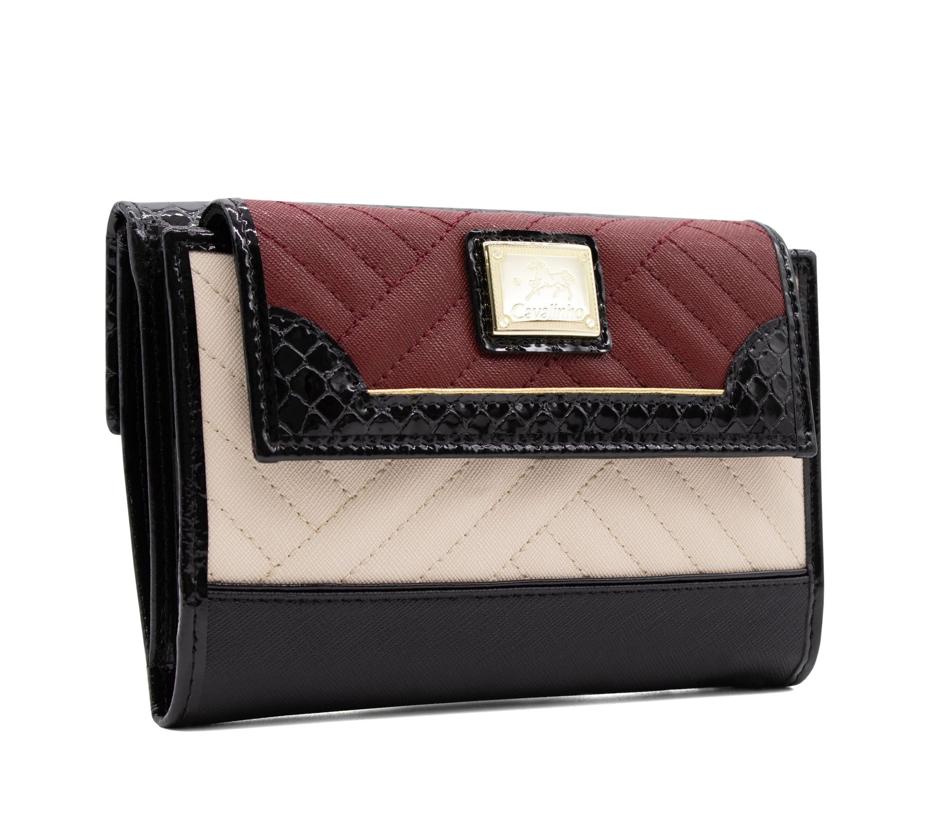 Cavalinho Ciao Bella Wallet SKU 28060205.21 #color_Maroon Multi-Color