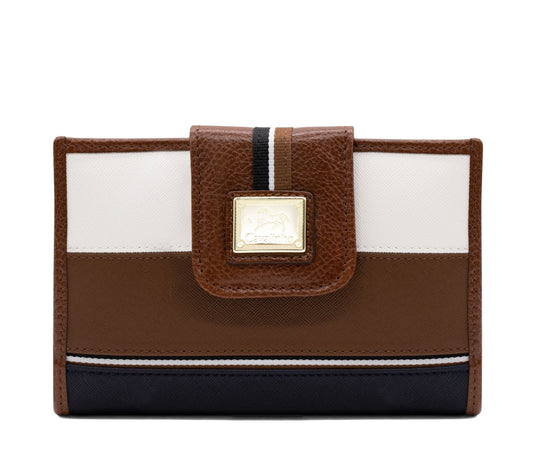 Cavalinho Unique Wallet SKU 28260204.34 #color_Black / SaddleBrown / White