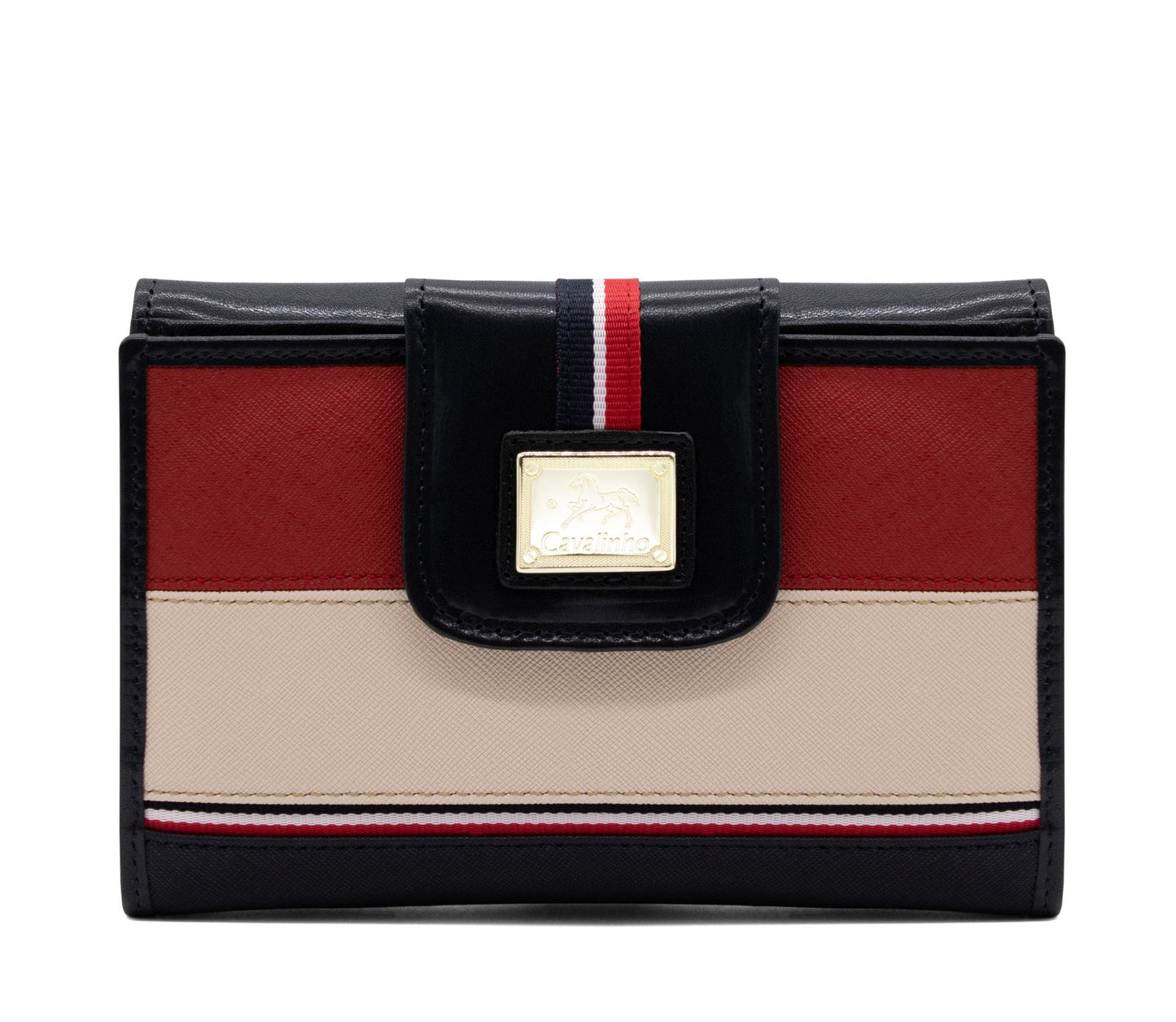 Cavalinho Unique Wallet SKU 28260205.22 #color_Navy / Beige / Red