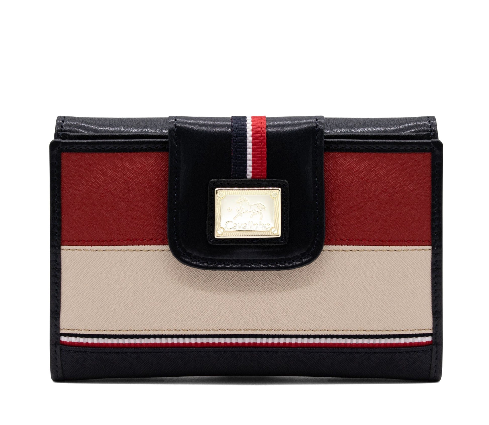 Cavalinho Unique Wallet SKU 28260205.22 #color_Navy / Beige / Red