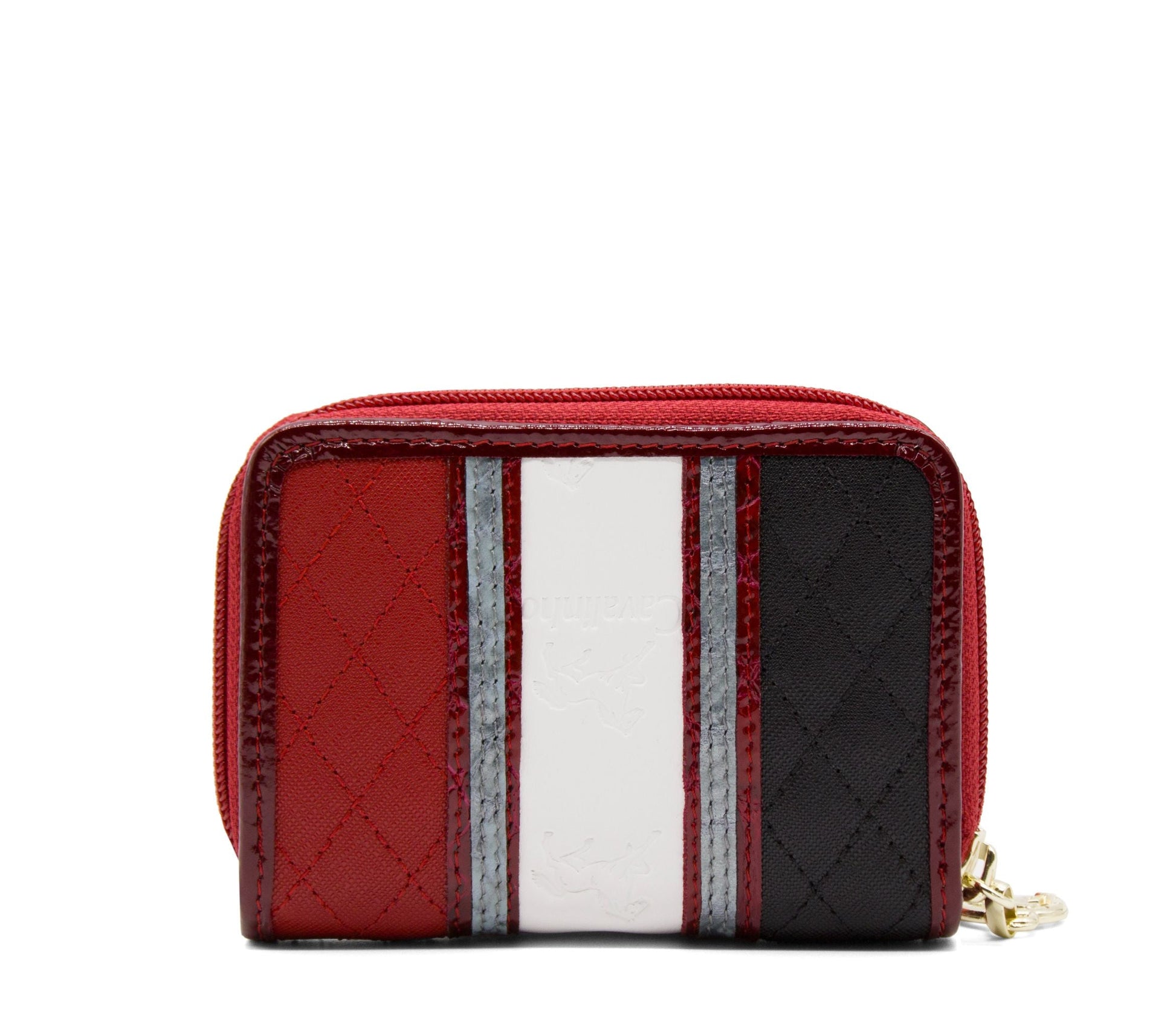 Cavalinho Royal Wallet SKU 28390218.23 #color_Black / White / Red / Silver