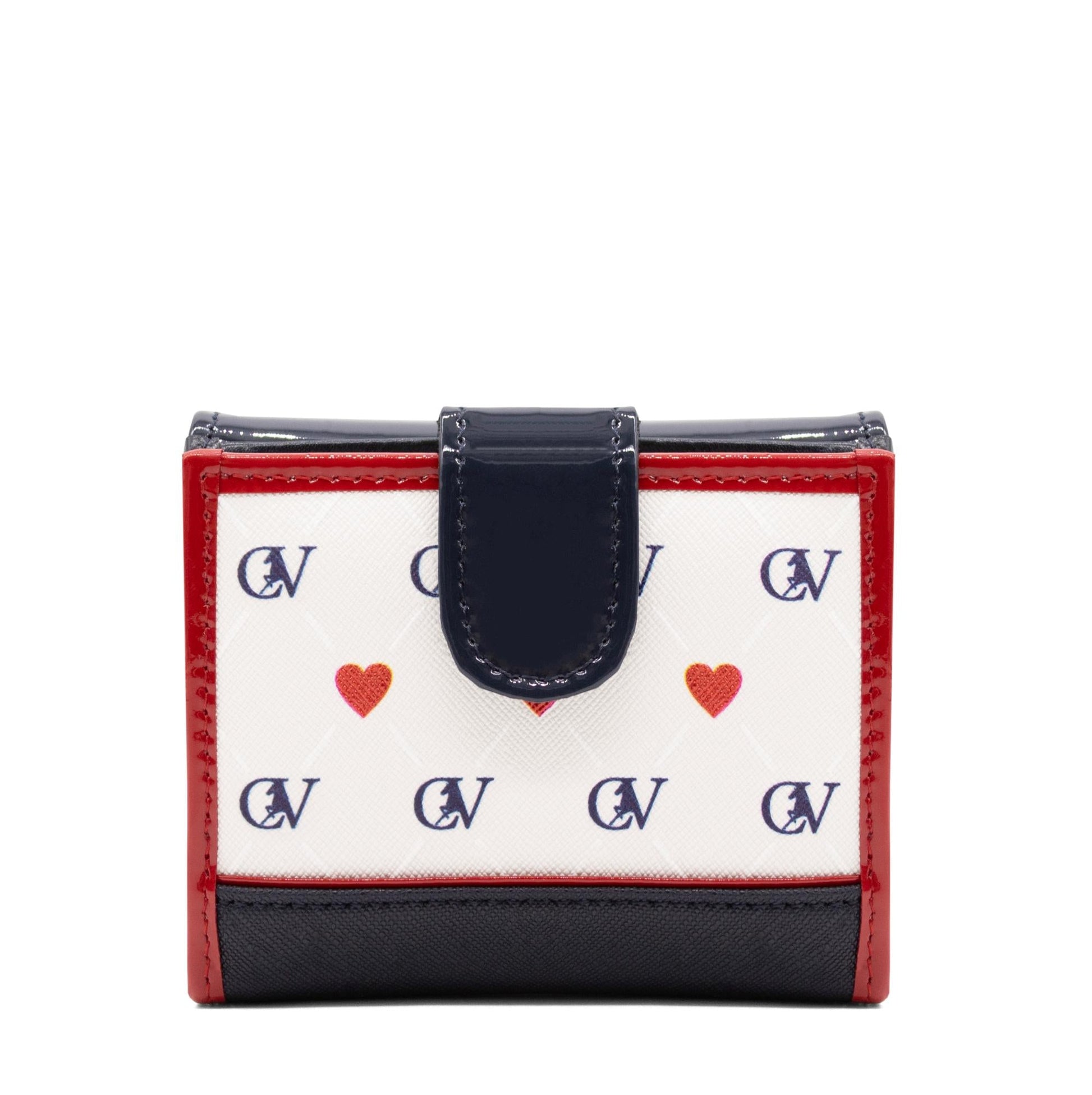 Cavalinho Love Yourself Mini Wallet SKU 28440530.22 #color_Navy / White / Red