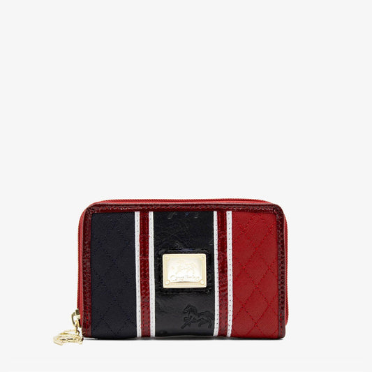 Cavalinho Outlet Wallets - Prestige Card Holder Wallet for Women SKU 28450217.22 #color_navy / white / red