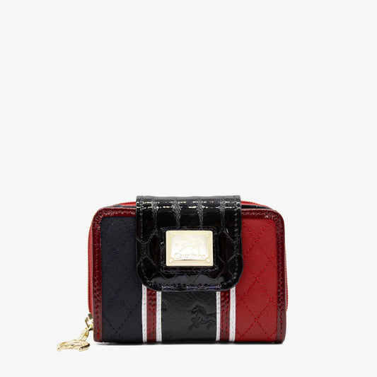 Cavalinho Outlet Wallets - Prestige Samll Wallet SKU 28450218.22 #color_navy / white / red
