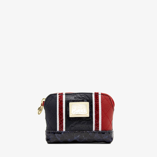 Cavalinho Outlet Wallets - Prestige Change Purse for Women SKU 28450250.22 #color_navy / white / red