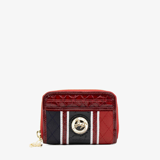 Cavalinho Outlet Wallets - Prestige Card Holder Wallet for Women SKU 28450275.22 #color_navy / white / red
