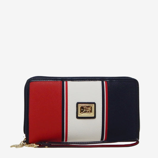 Cavalinho Outlet Nautical Wristlet Wallet for Women SKU 28590213.23 #color_Navy / White / Red