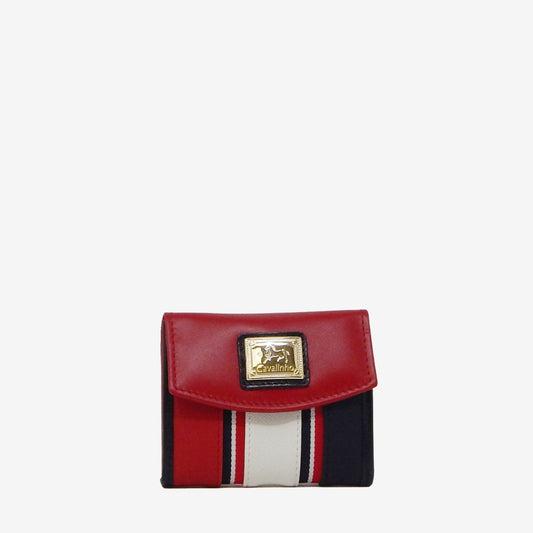 Cavalinho Outlet Nautical Mini Wallet for Women SKU 28590530.23 #color_Navy / White / Red