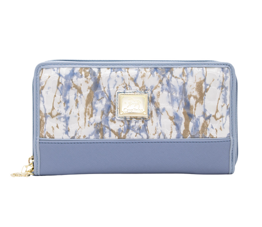 Cavalinho Acqua Bella Wristlet Wallet SKU 28600213.10 #color_Blue / White