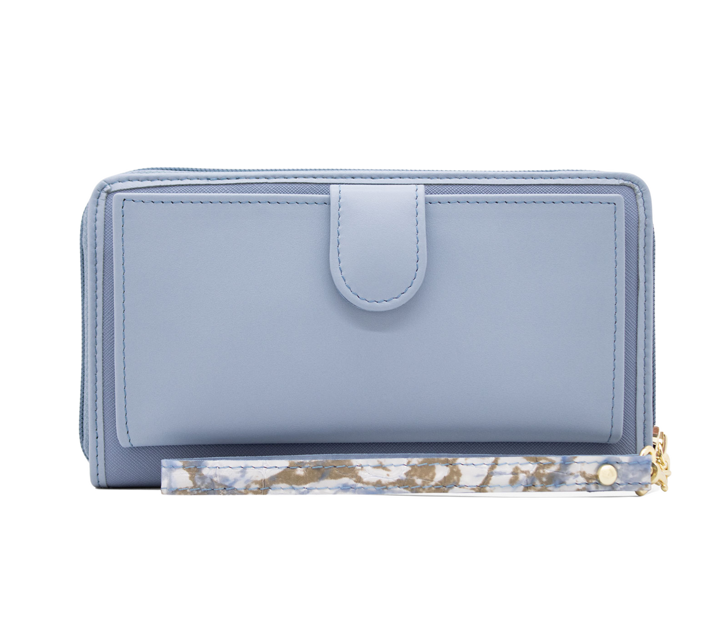 Cavalinho Acqua Bella Wristlet Wallet SKU 28600213.10 #color_Blue / White