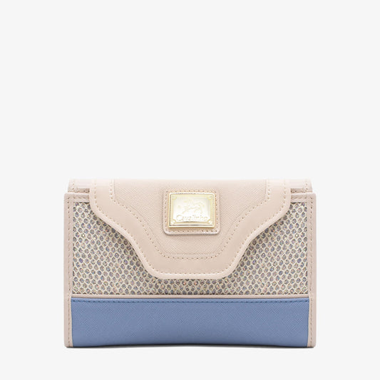 Cavalinho Radiance Wallet SKU 28680202.10.99. #color_beige / light blue