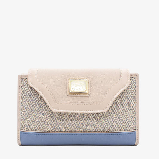 Cavalinho Radiance Wallet SKU 28680206.10.99. #color_beige / light blue