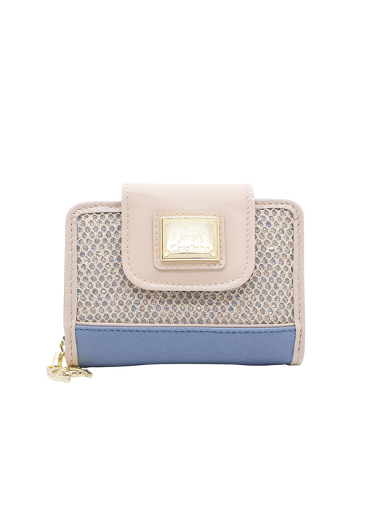 Cavalinho Radiance Women's Wallet SKU 28680218.10 #color_beige / light blue