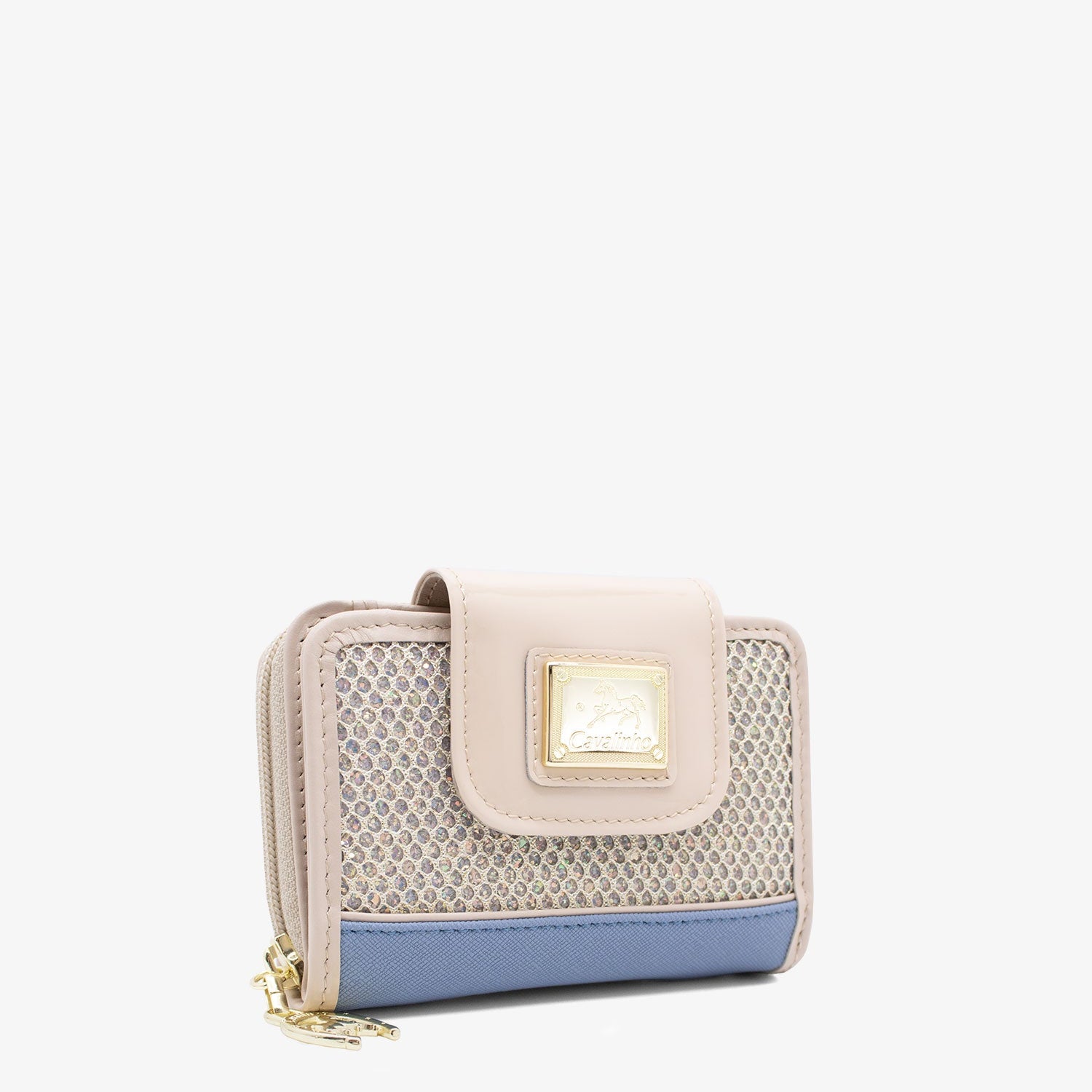 Cavalinho Radiance Wallet SKU 28680218.10.99. #color_beige / light blue