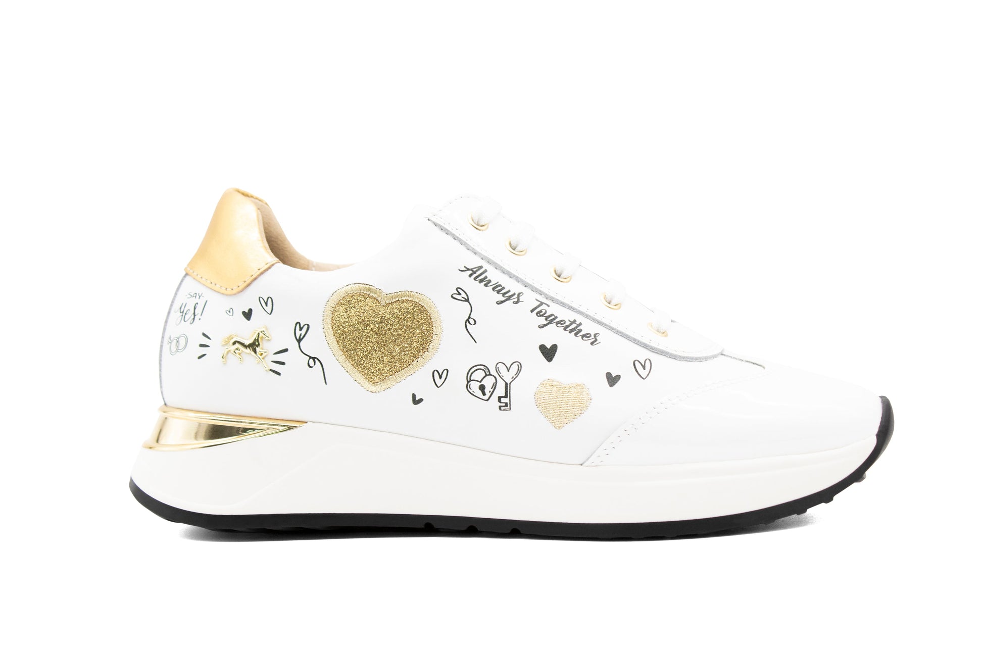 #color_ Gold | Cavalinho Always Together Sneaker - Gold - 48010088.16_1__50